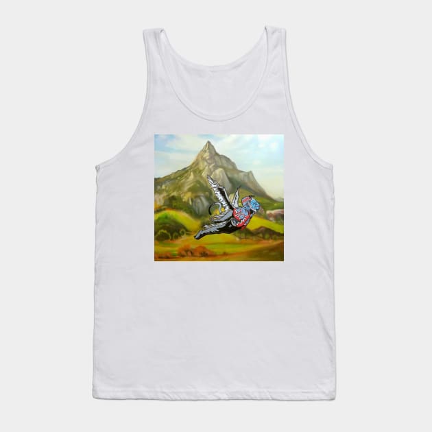 Flying Free Tank Top by Abstrotica